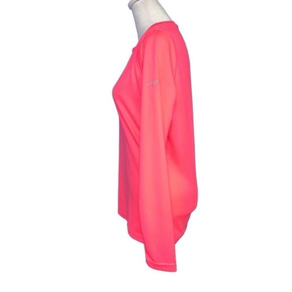 Brooks Rock N Roll marathon series florescent pink long sleeve top M - Picture 2 of 5
